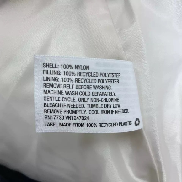 Brand New! Women’s cream puffer jacket- Ava and ViV size 4X - Picture 10 of 10